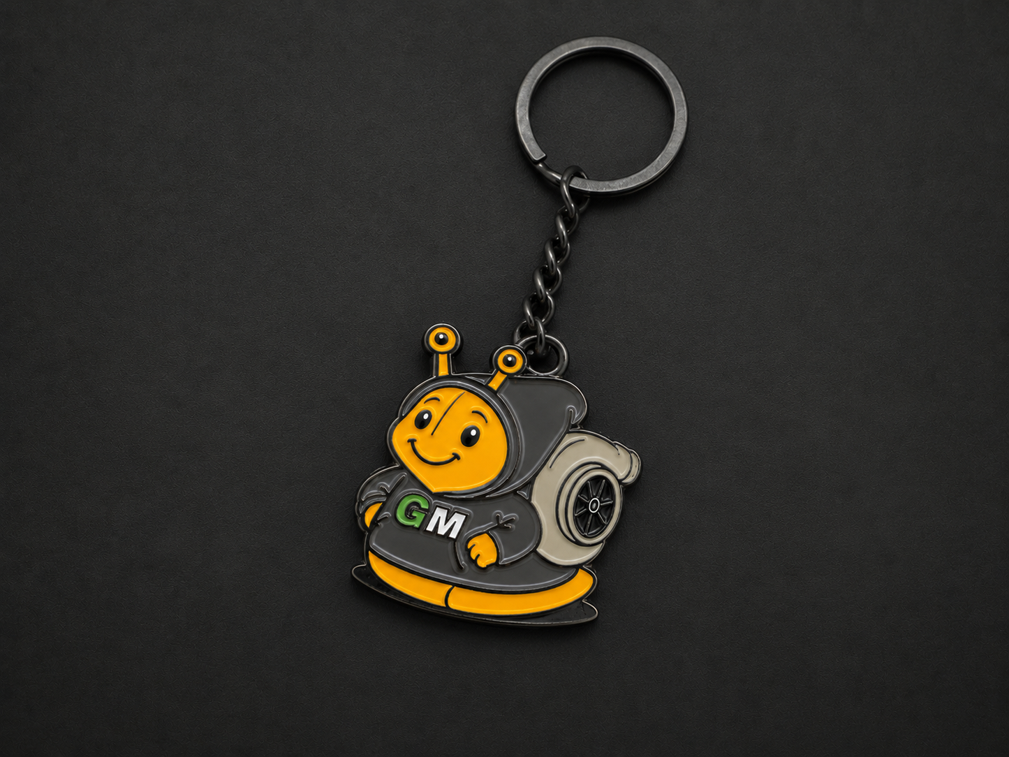 Turbo Snail Keychain