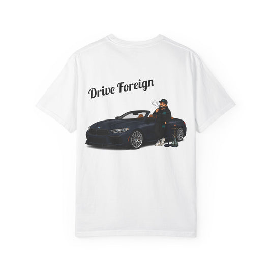 Moe Money Less Problems 'Drive Foreign' Graphic T-Shirt