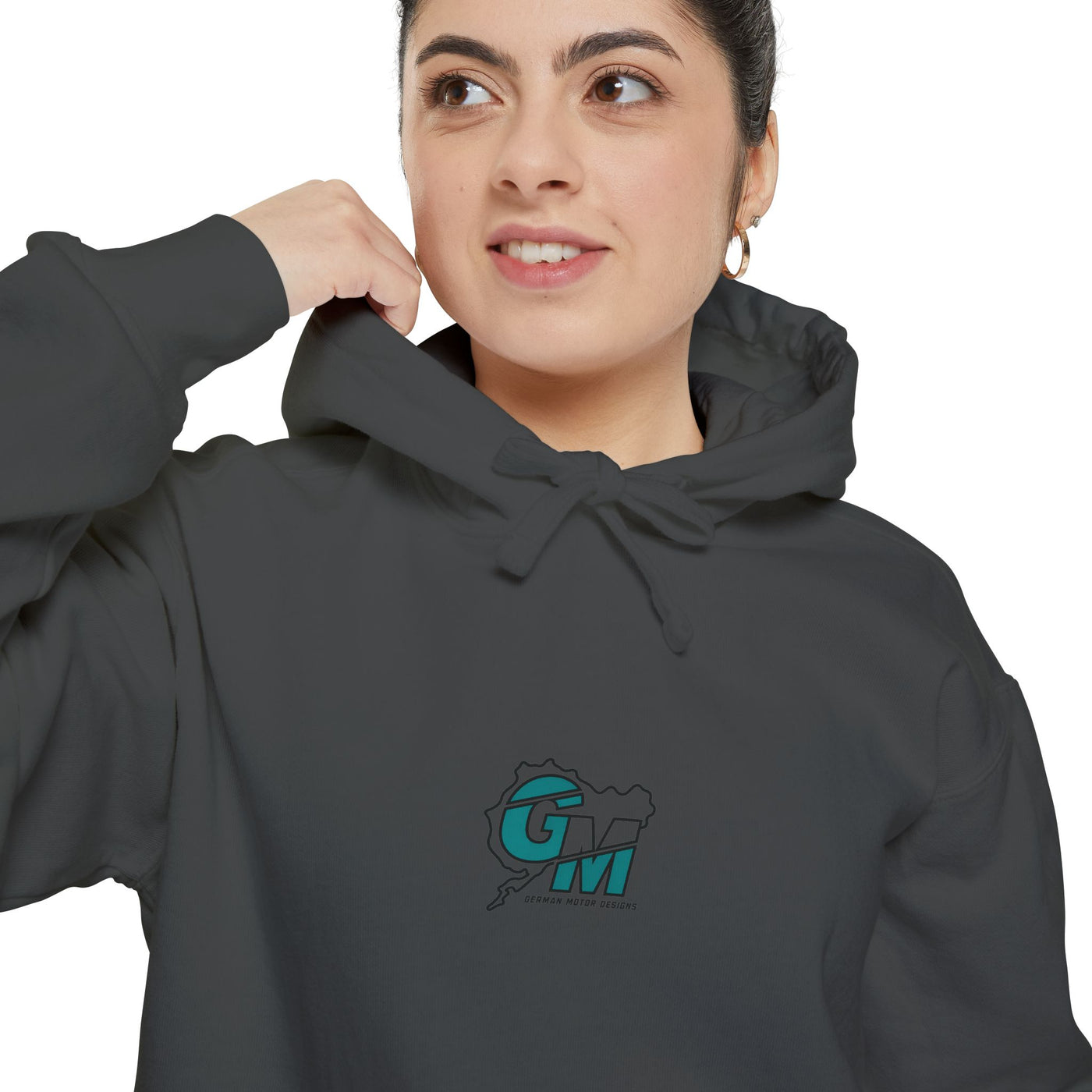Nürburgring Outline Hoodie – Racing Track Graphic Sweatshirt