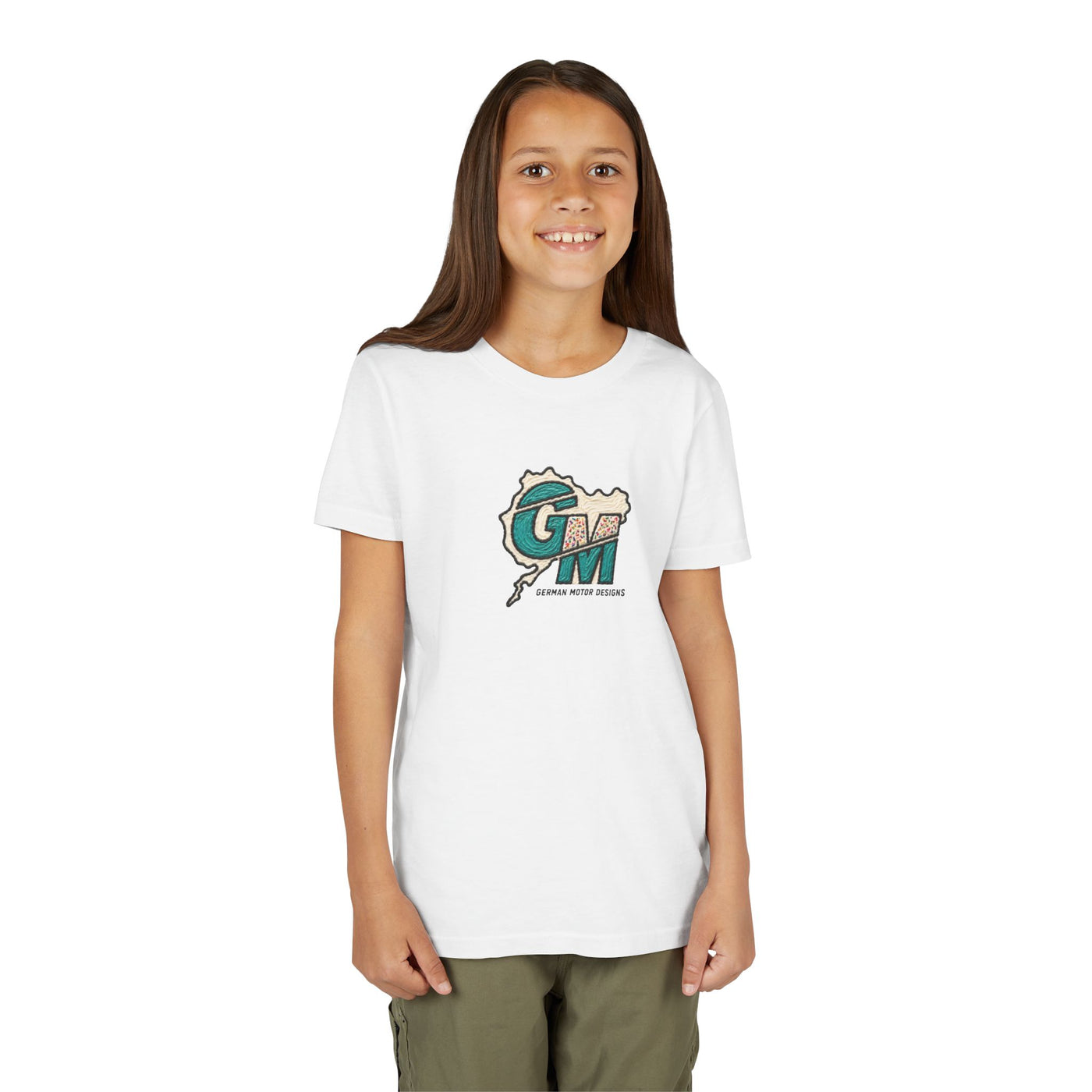 Kids Racing Donut Tee — Cars Doing Donuts with Frosting Logo