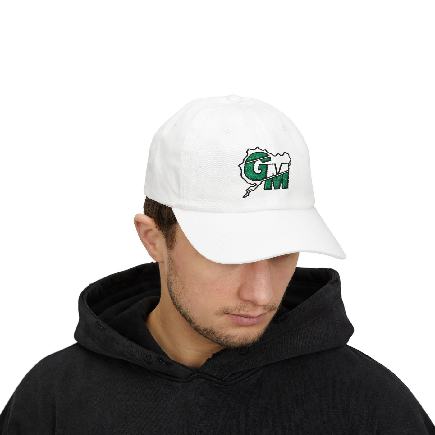 German Motor Designs Classic Dad Cap — White