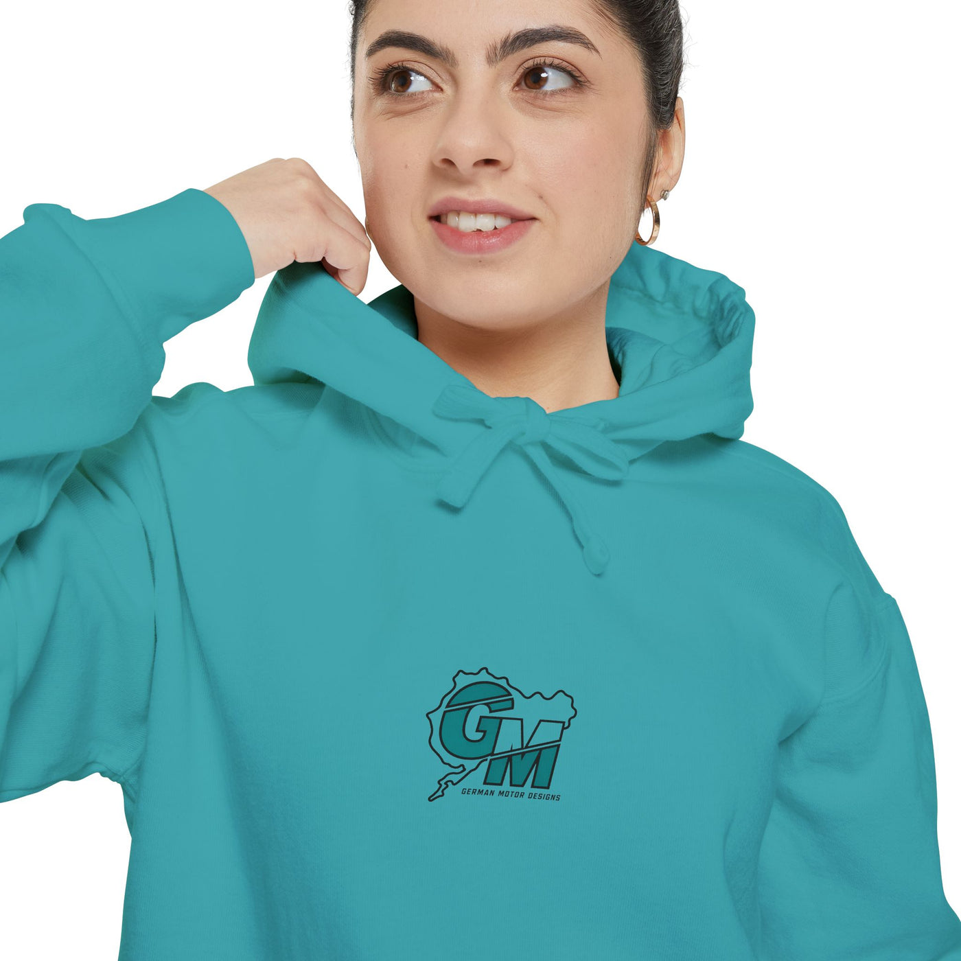 Nürburgring Outline Hoodie – Racing Track Graphic Sweatshirt