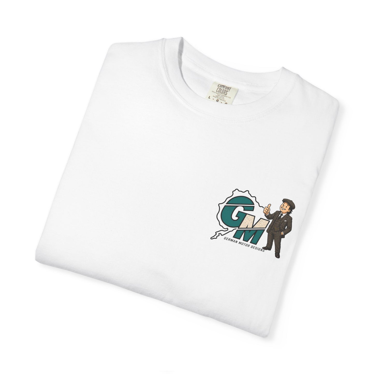 British-Inspired 'Drive Foreign' Graphic T-Shirt