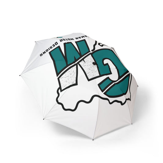 German Motor Design Logo Umbrella — Semi-Automatic Foldable Car Show Umbrella