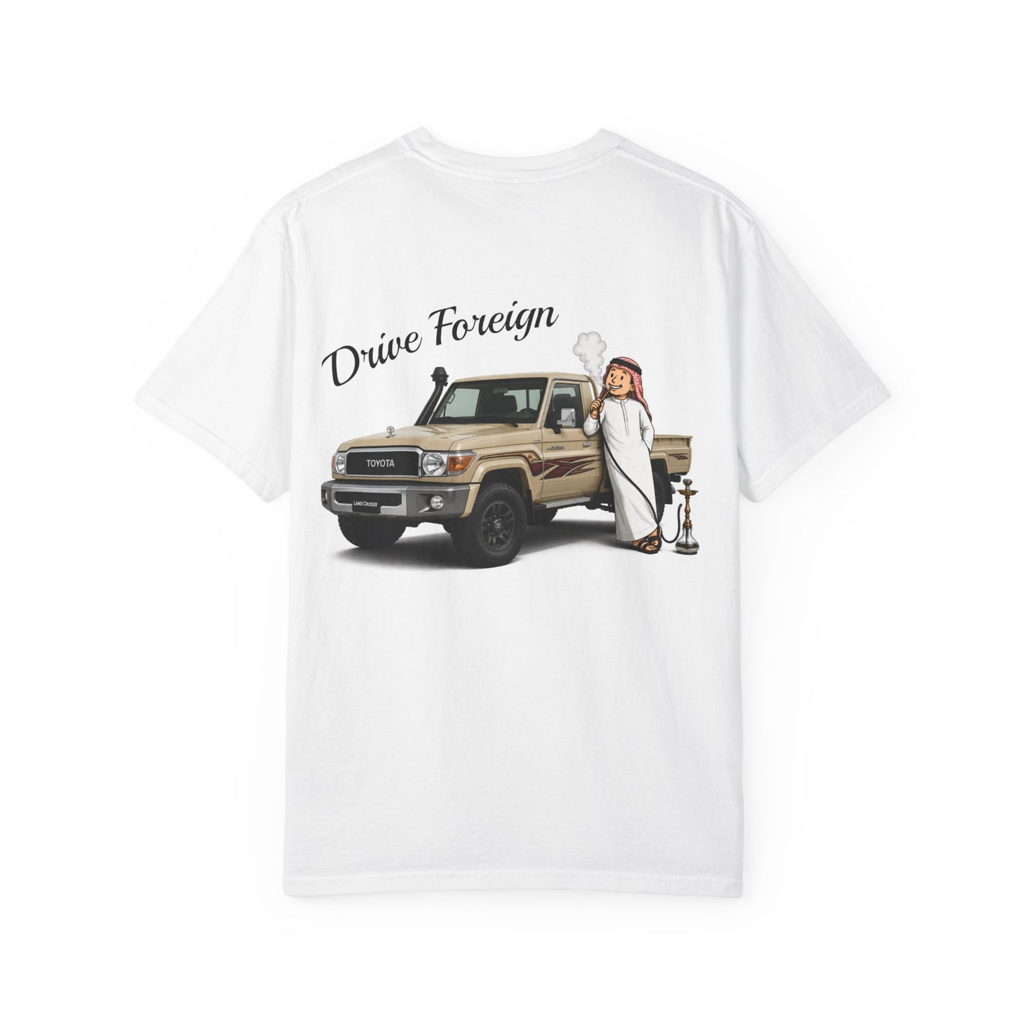 Middle Eastern Style 'Drive Foreign' Graphic T-Shirt