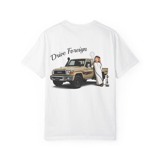 Middle Eastern Style 'Drive Foreign' Graphic T-Shirt