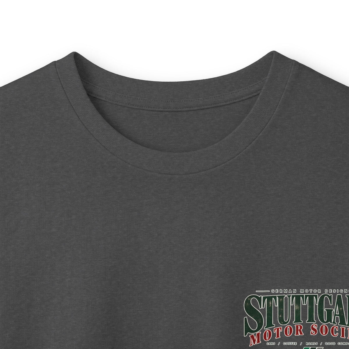 'Stuttgart Motor Society' Long Sleeve Graphic Tee — Retro T-Shirt