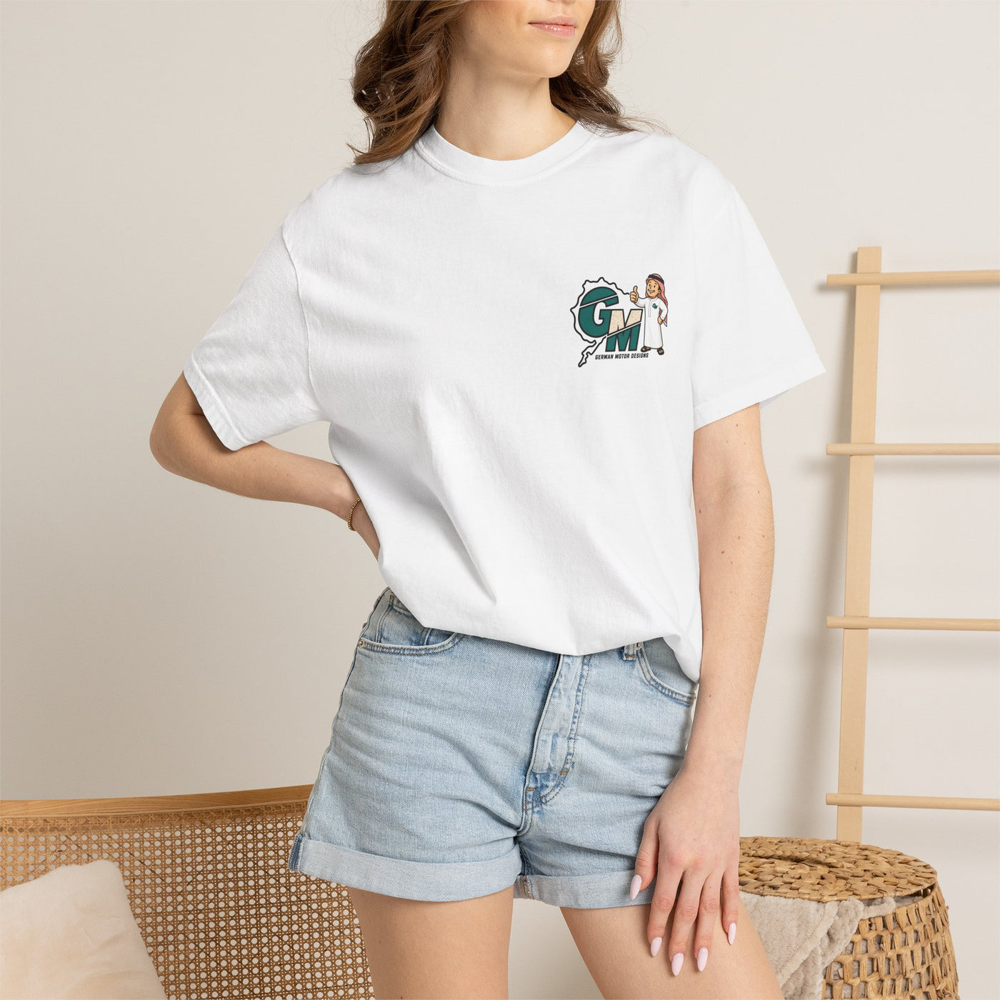Middle Eastern Style 'Drive Foreign' Graphic T-Shirt