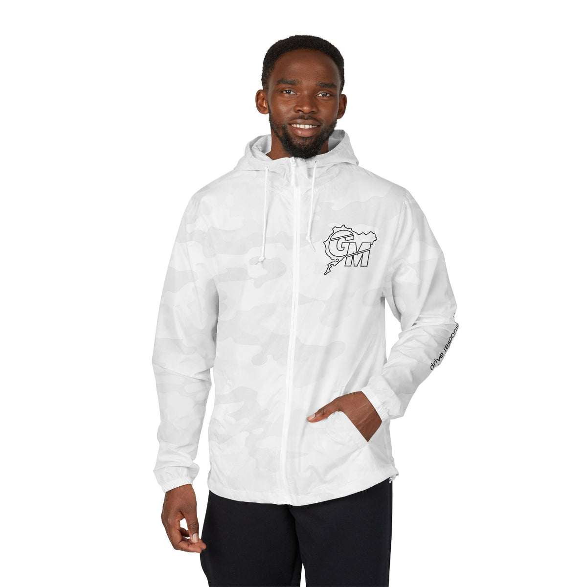 Unisex Full-Zip Windbreaker Jacket