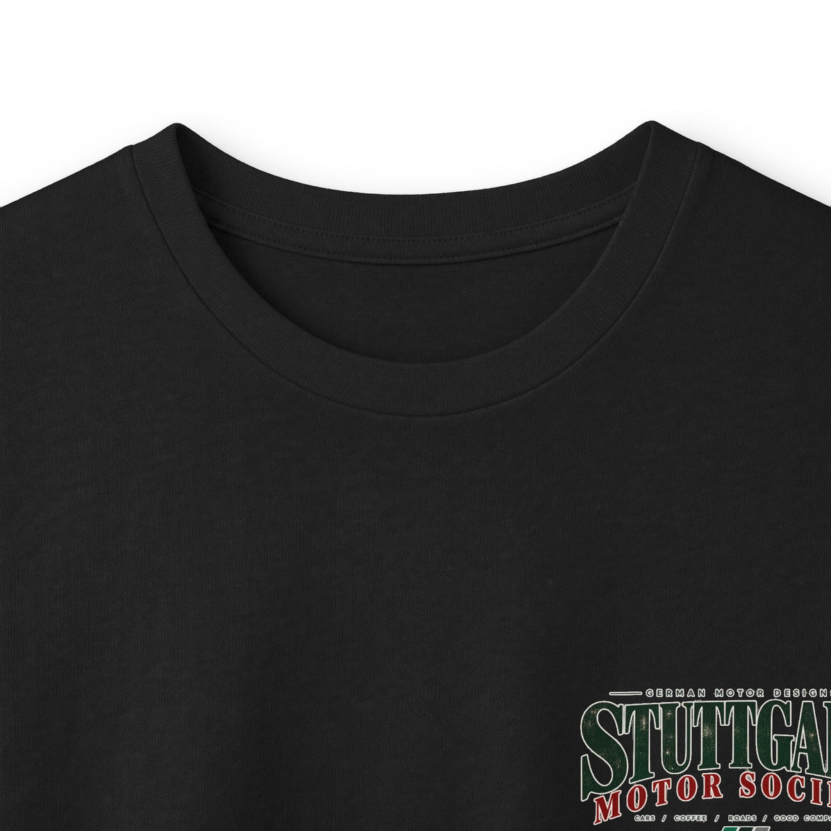'Stuttgart Motor Society' Long Sleeve Graphic Tee — Retro T-Shirt