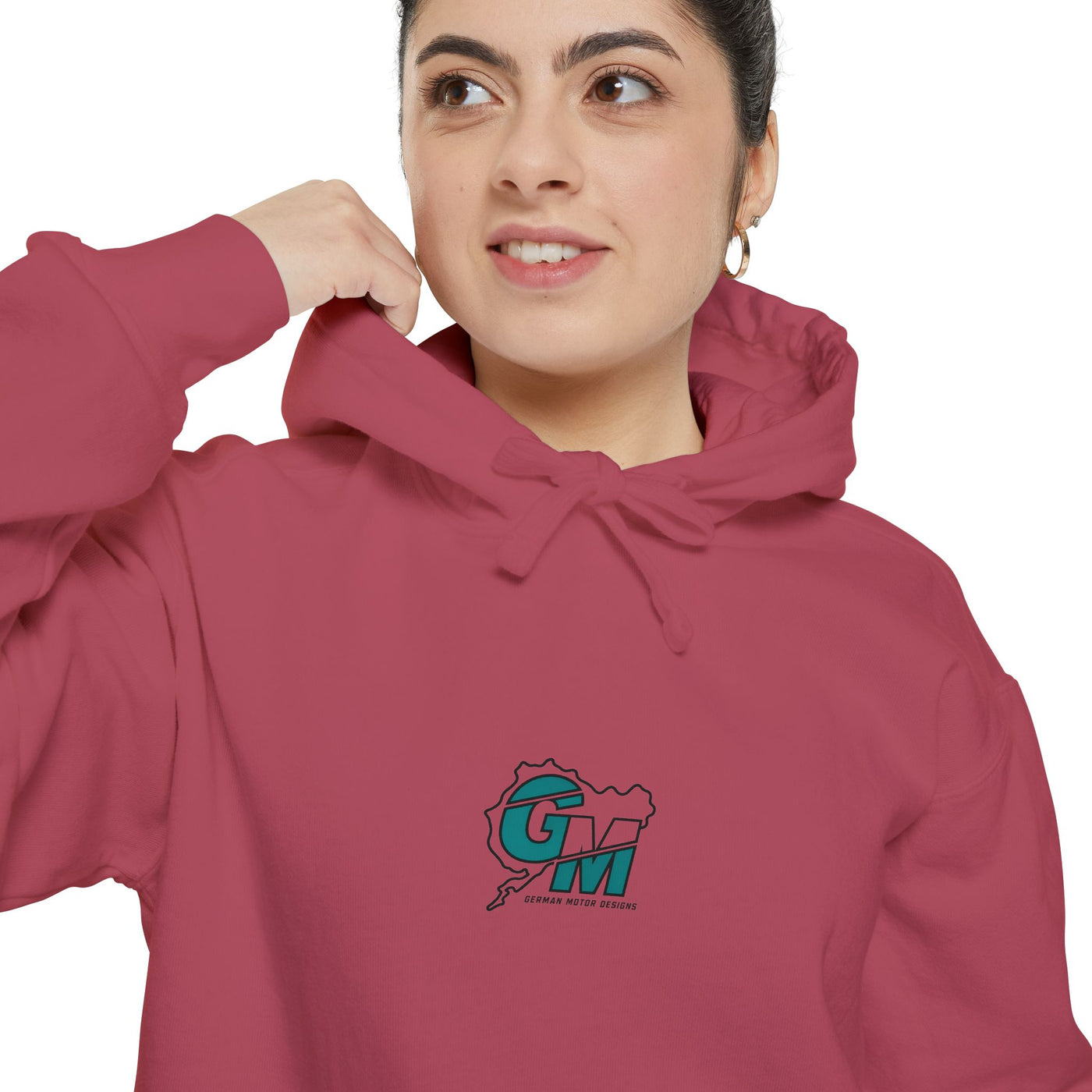 Nürburgring Outline Hoodie – Racing Track Graphic Sweatshirt