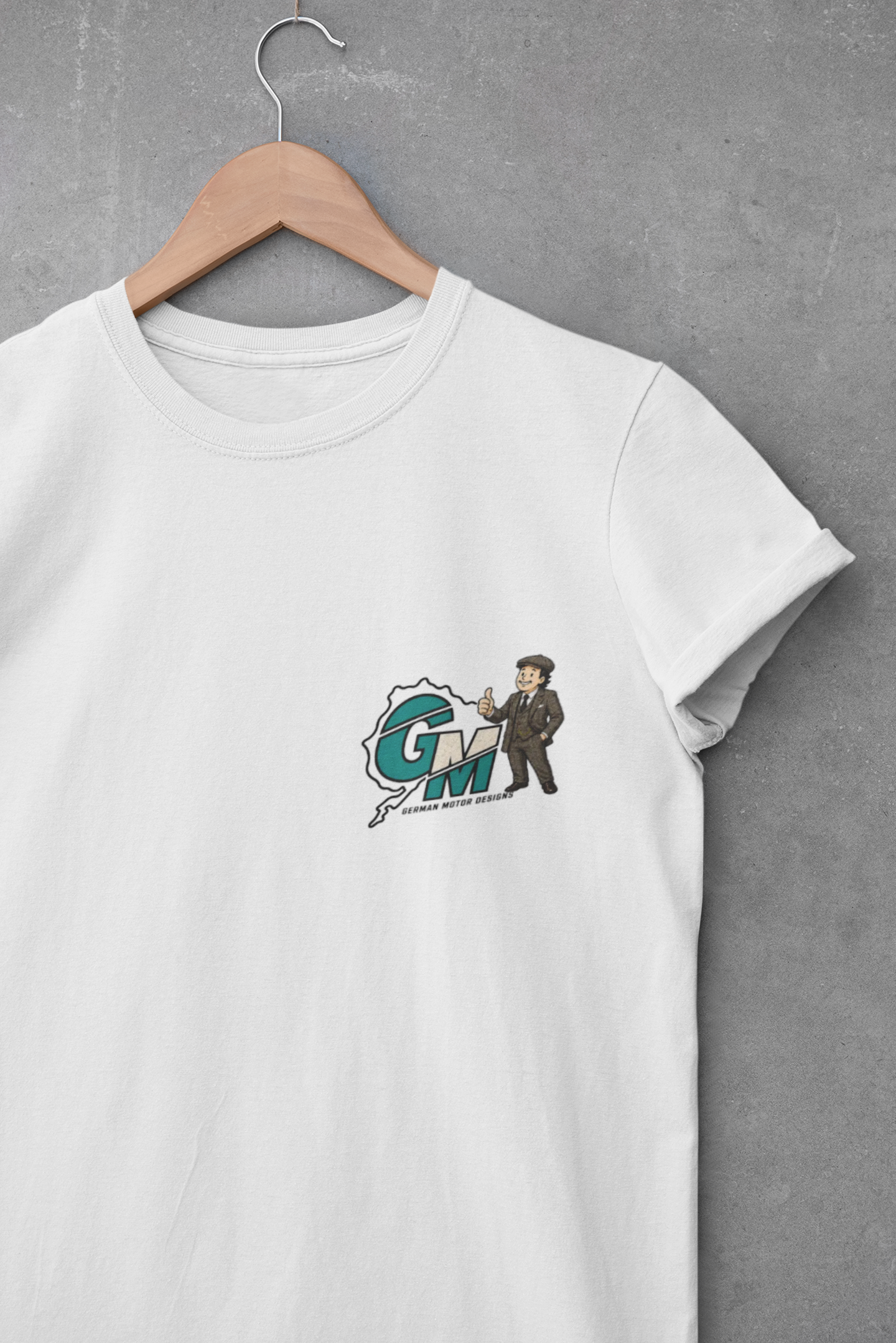 British-Inspired 'Drive Foreign' Graphic T-Shirt