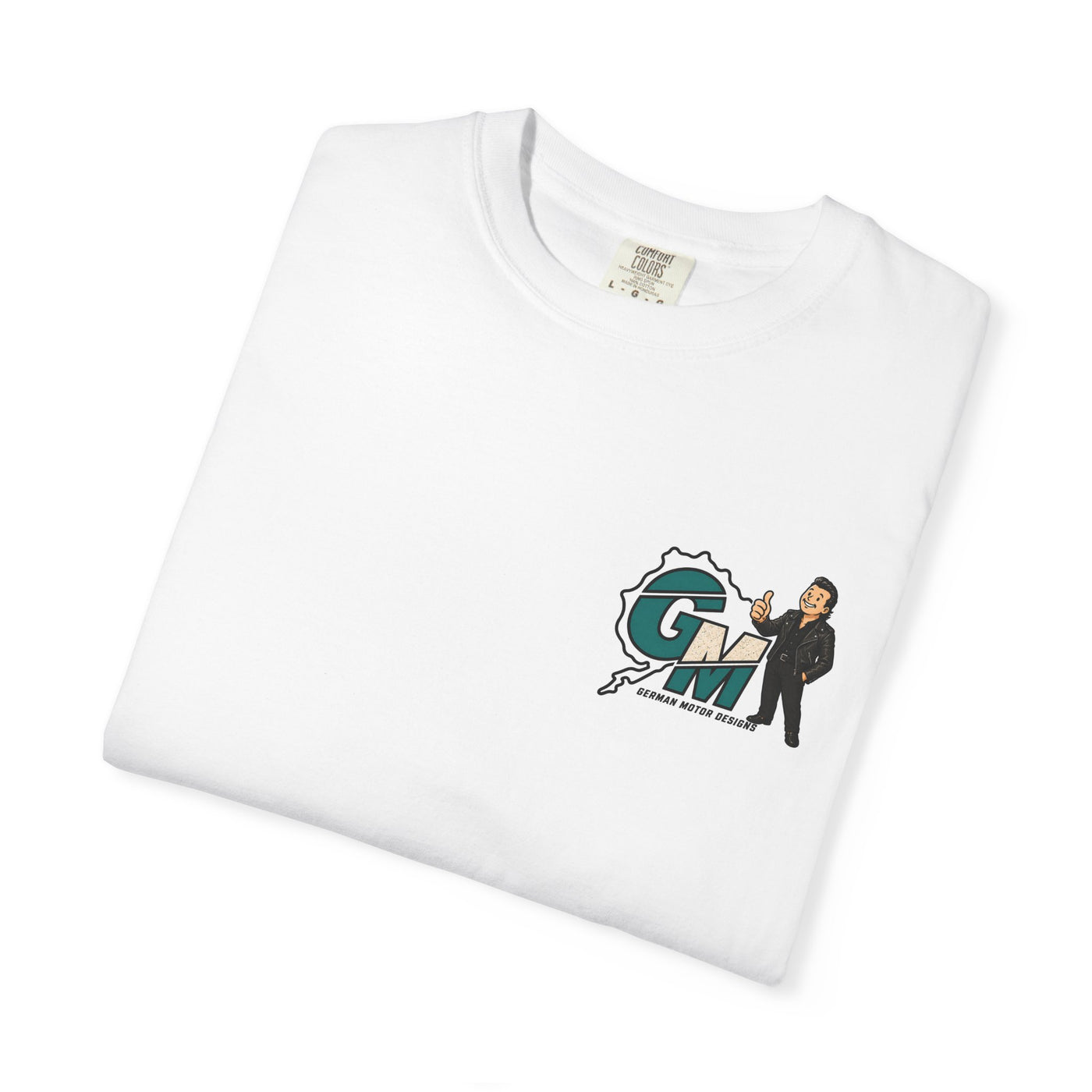 Italiano Style 'Drive Foreign' Garment-Dyed T-Shirt