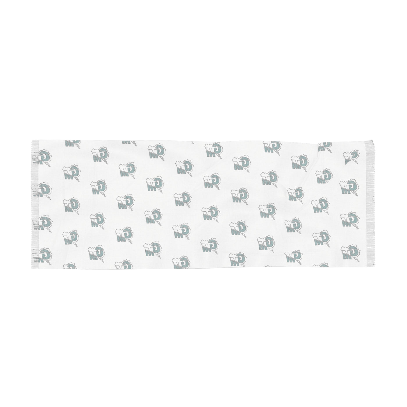 Light Scarf - Repeating German Motor Designs Pattern