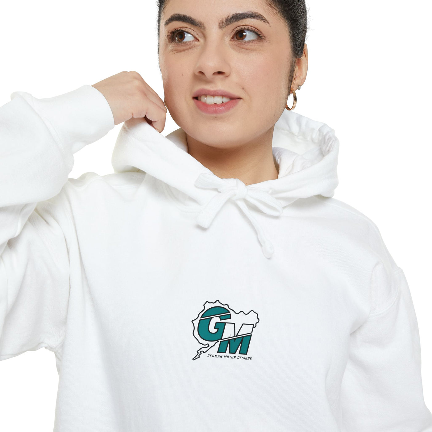 Nürburgring Outline Hoodie – Racing Track Graphic Sweatshirt