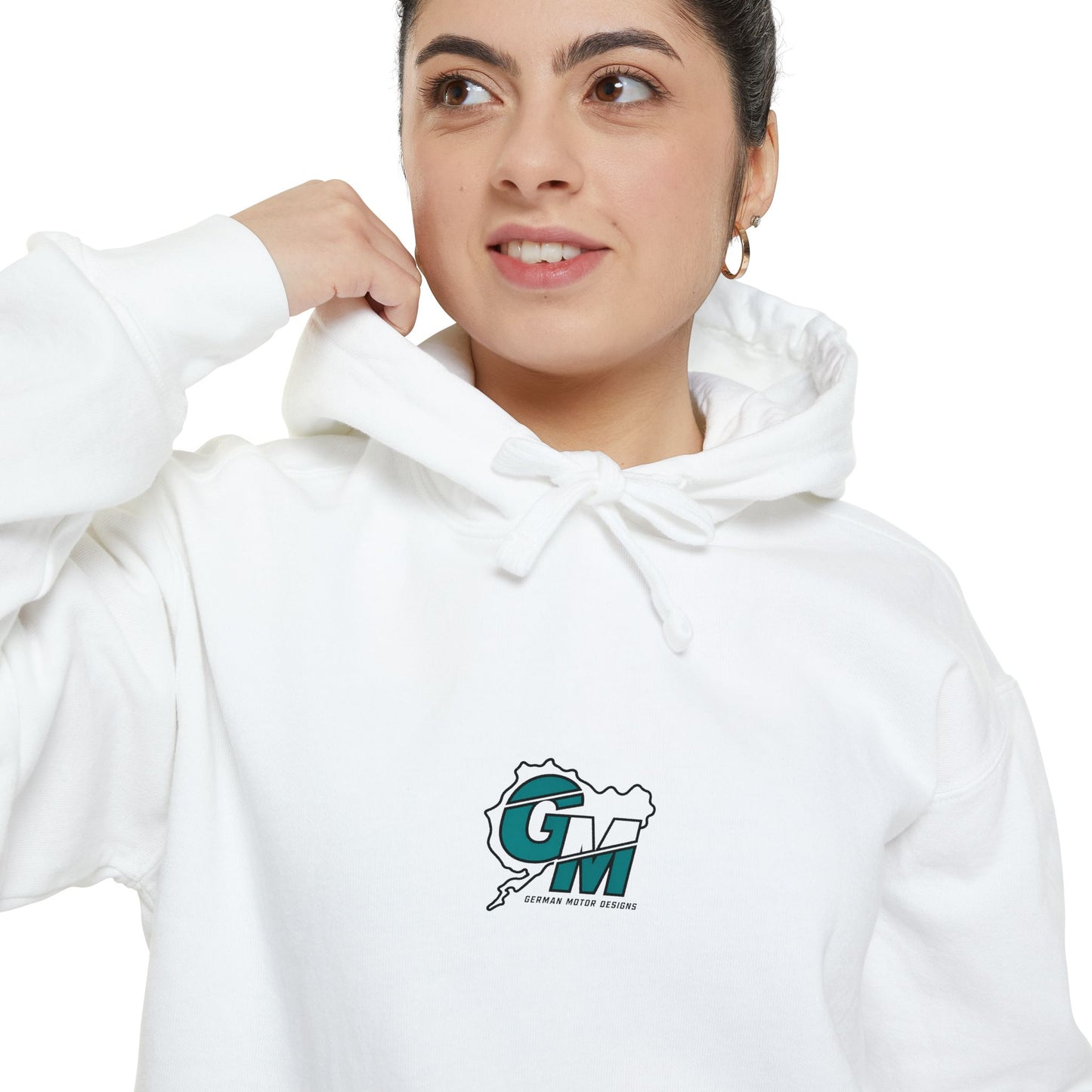 Nürburgring Outline Hoodie – Racing Track Graphic Sweatshirt