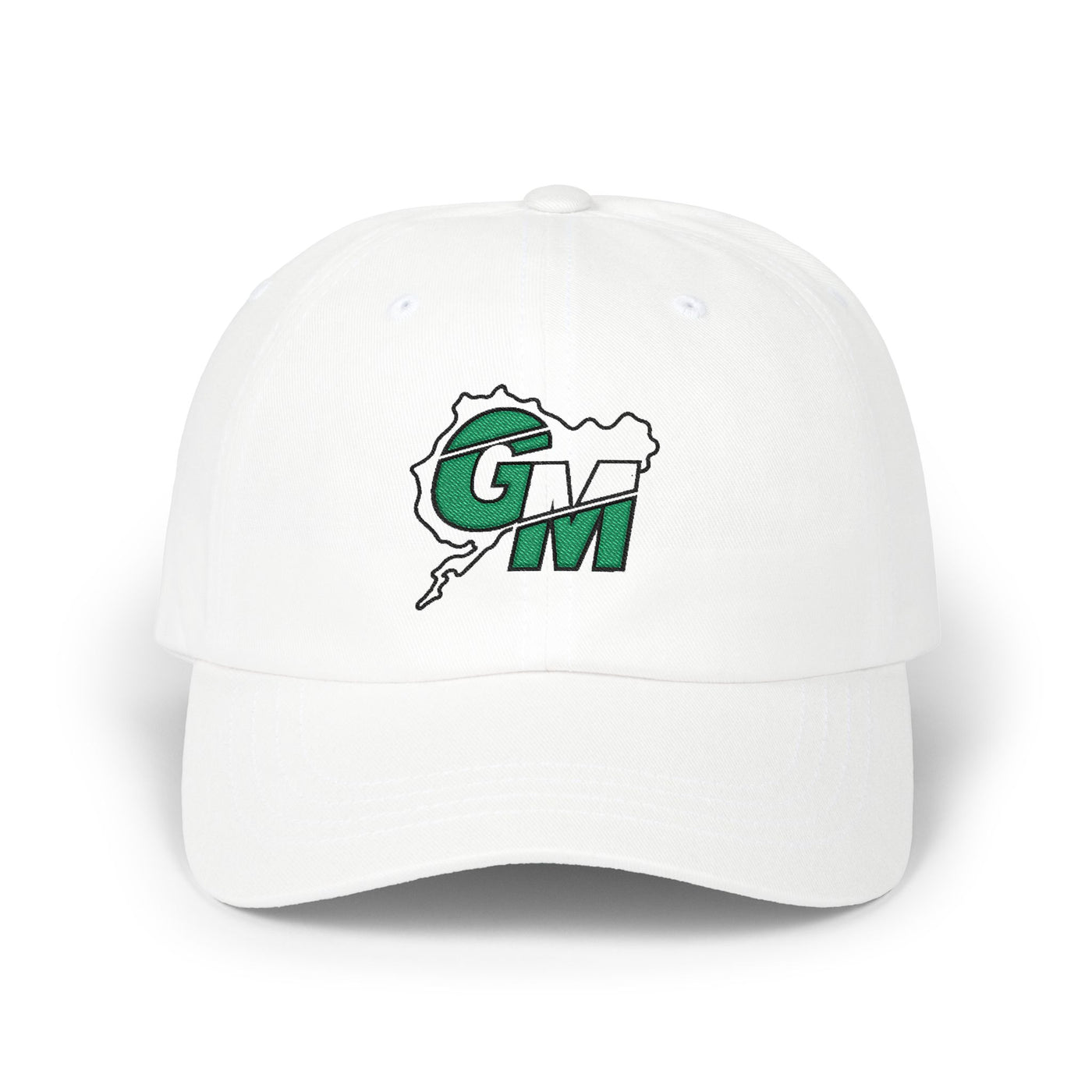 German Motor Designs Classic Dad Cap — White