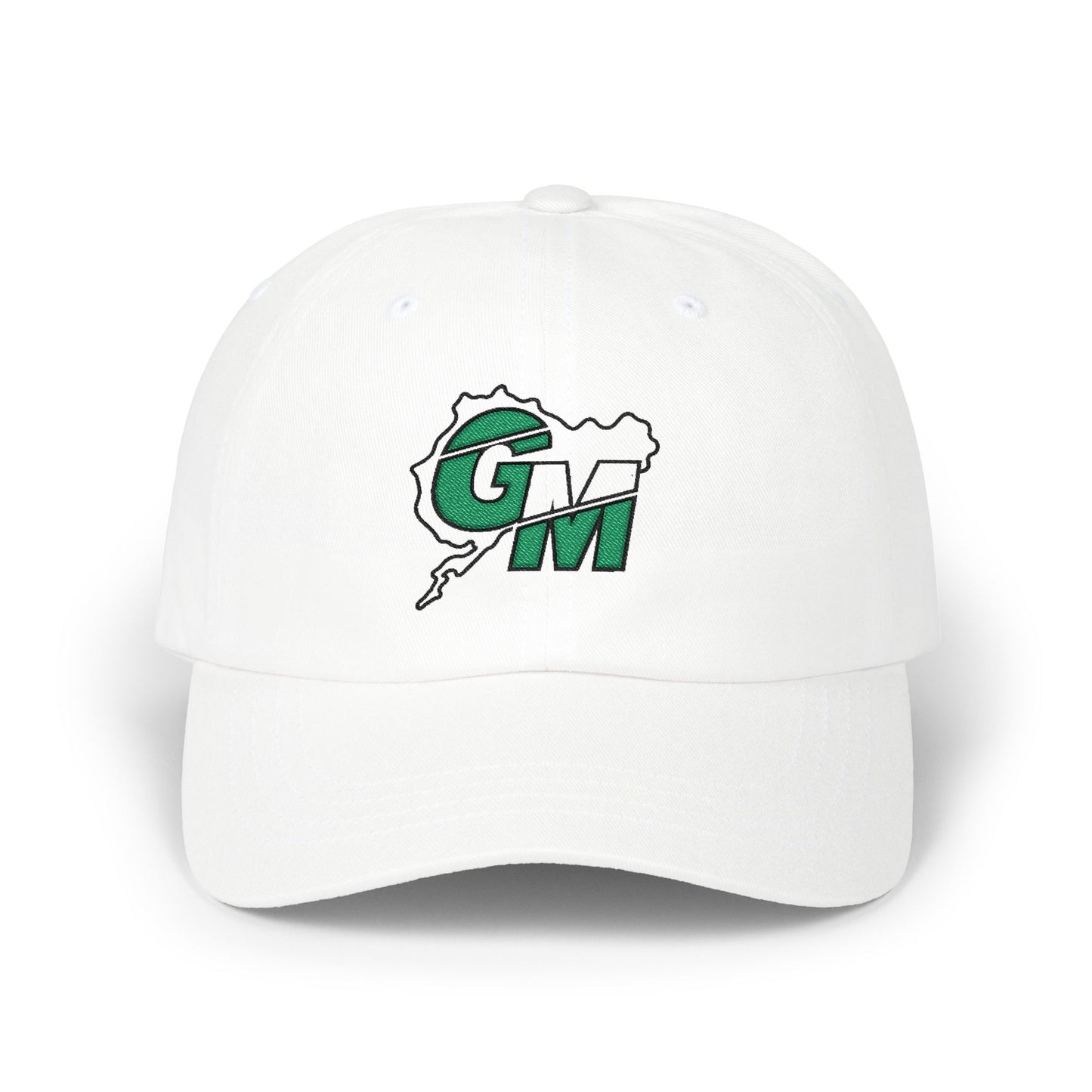 German Motor Designs Classic Dad Cap — White