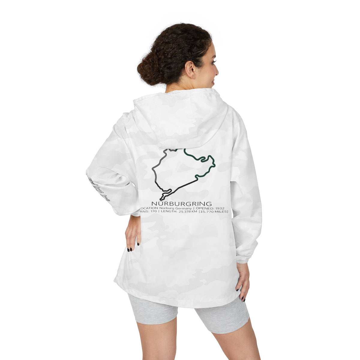 Unisex Full-Zip Windbreaker Jacket