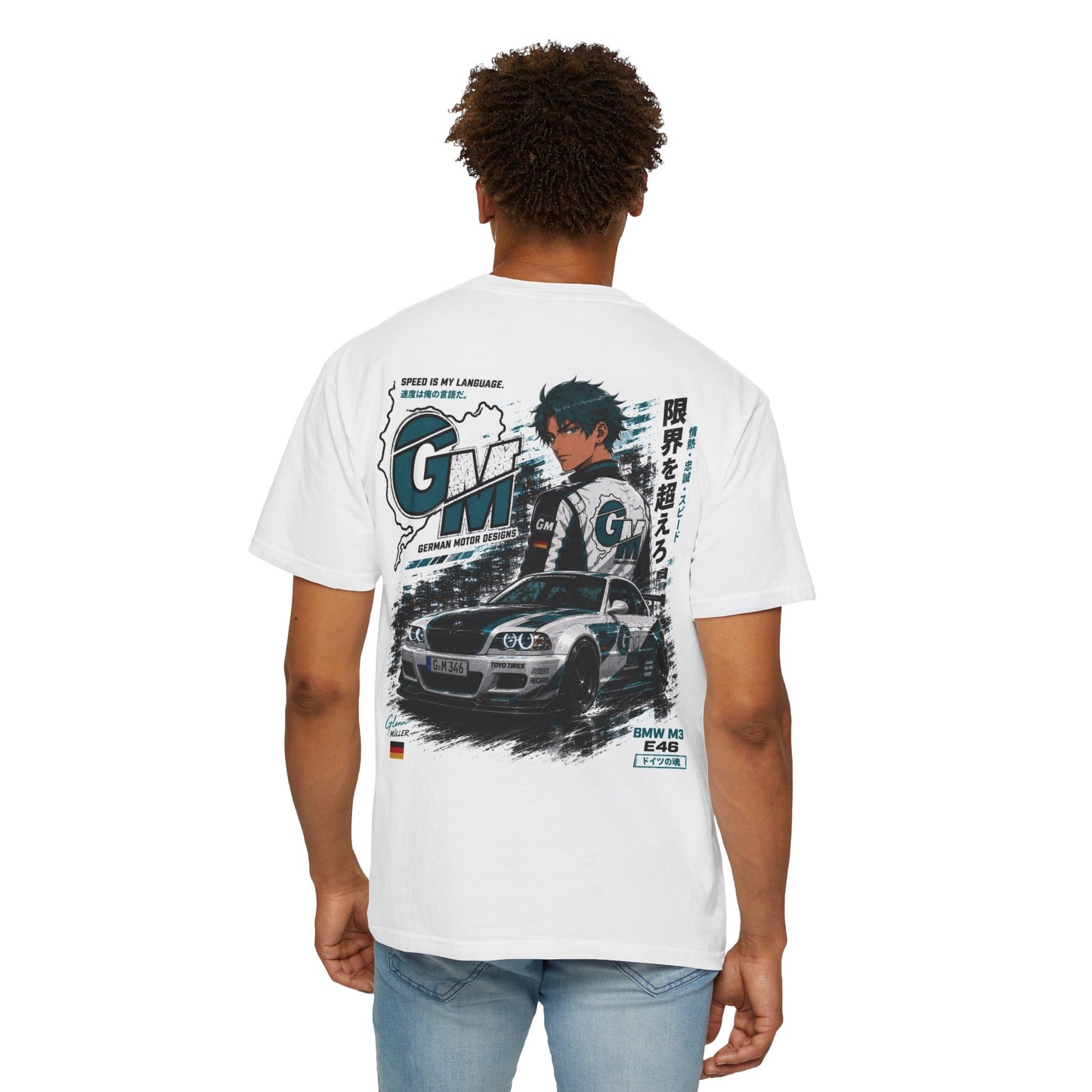 Anime-Inspired E46 M3 Graphic T-Shirt