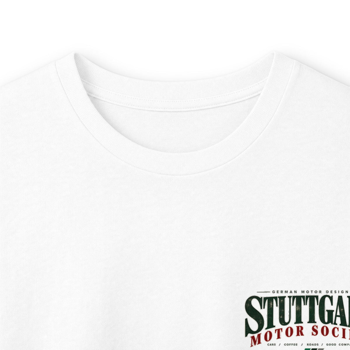 'Stuttgart Motor Society' Long Sleeve Graphic Tee — Retro T-Shirt