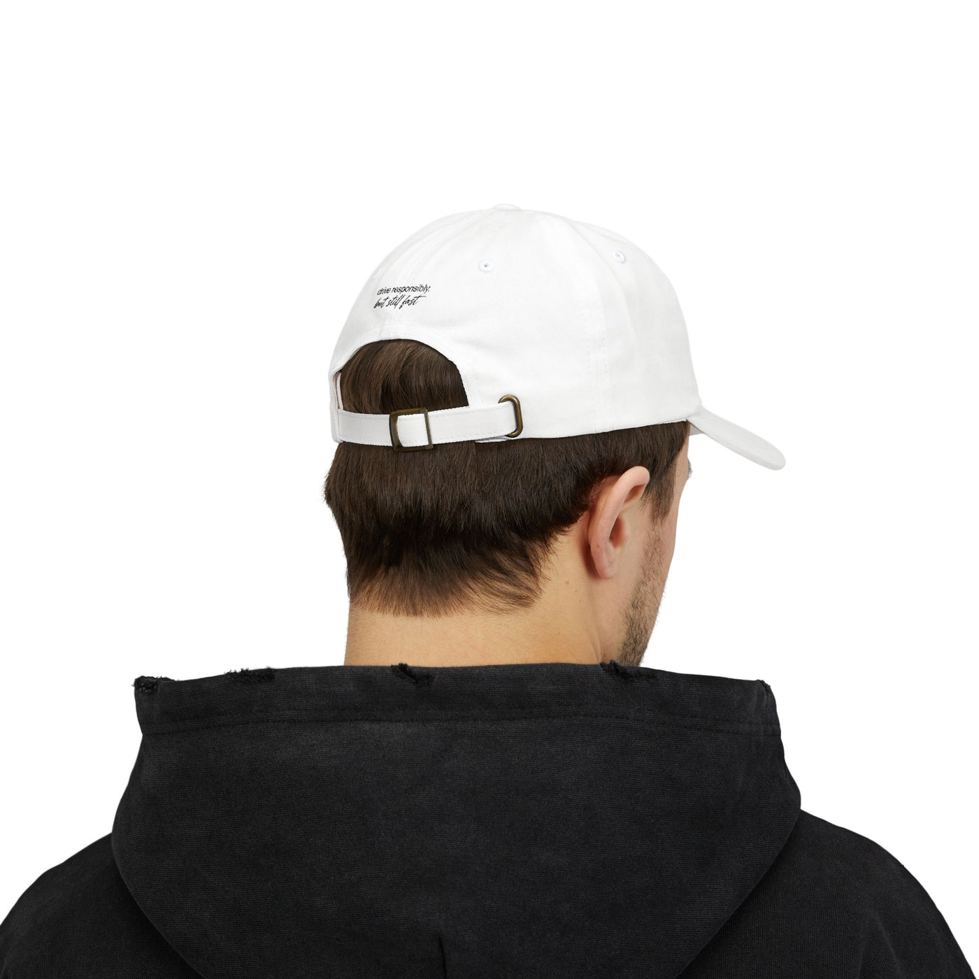 German Motor Designs Classic Dad Cap — White