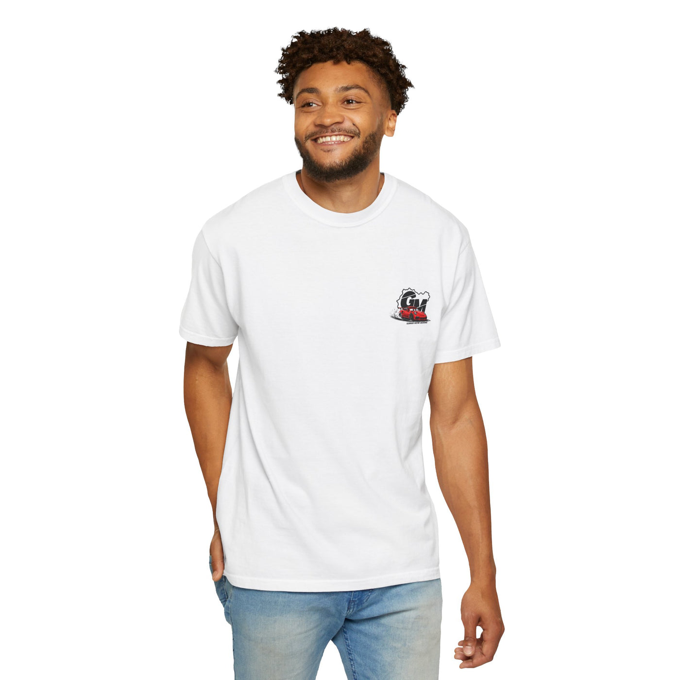 GM Logo 'Somebody Call 911?' Graphic T-Shirt