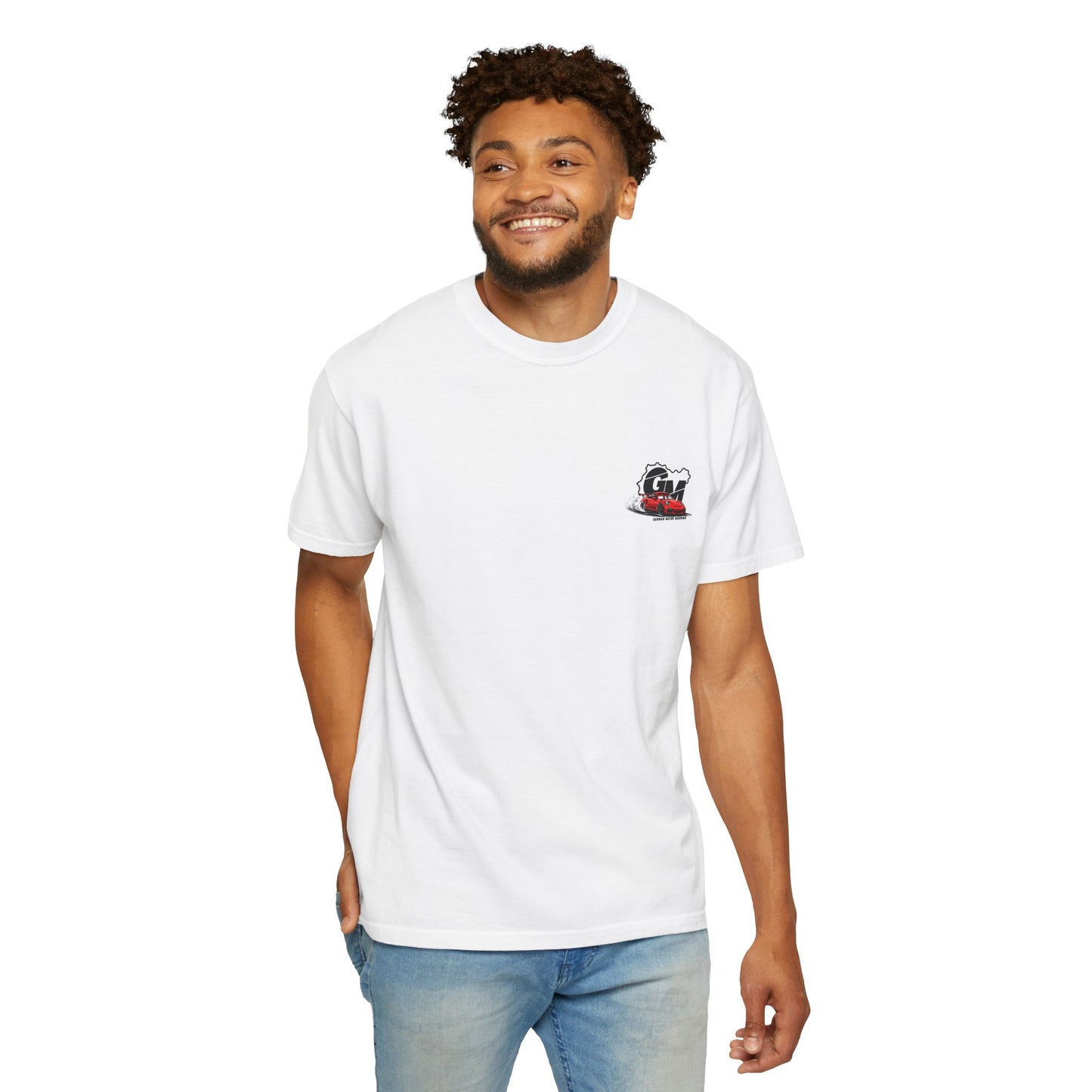GM Logo 'Somebody Call 911?' Graphic T-Shirt