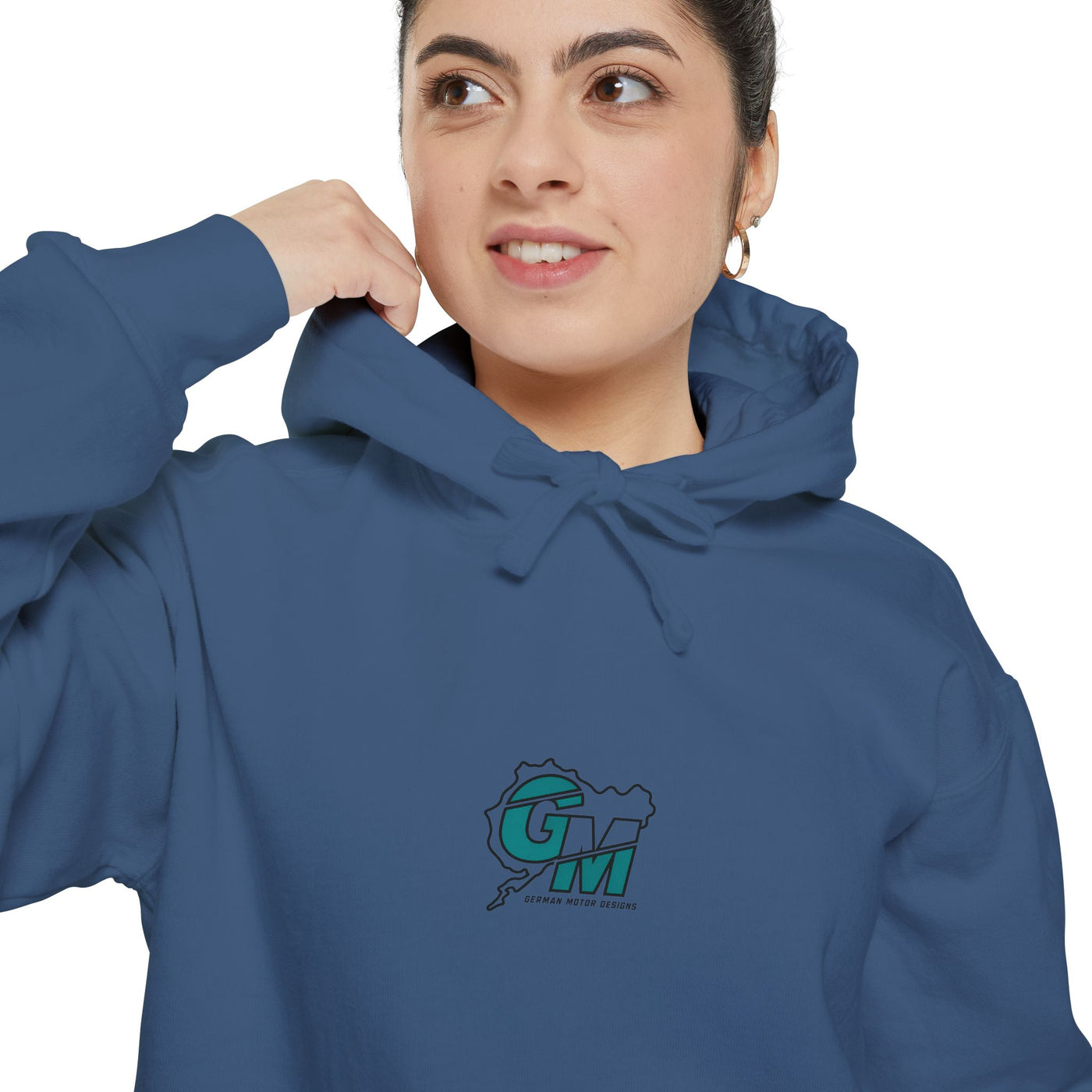 Nürburgring Outline Hoodie – Racing Track Graphic Sweatshirt