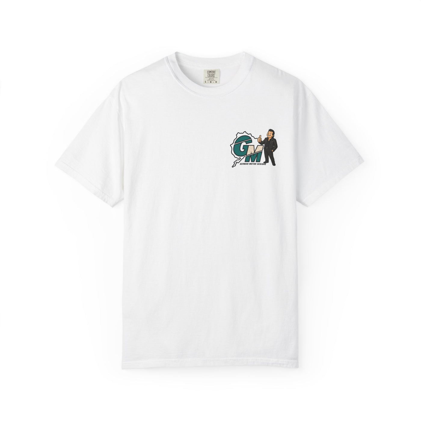 Italiano Style 'Drive Foreign' Garment-Dyed T-Shirt