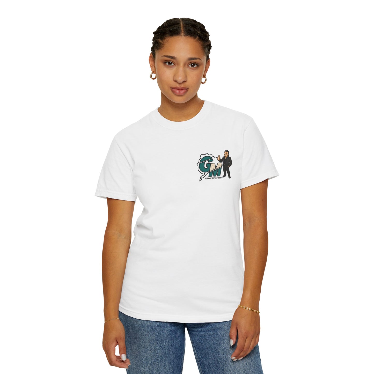 Italiano Style 'Drive Foreign' Garment-Dyed T-Shirt