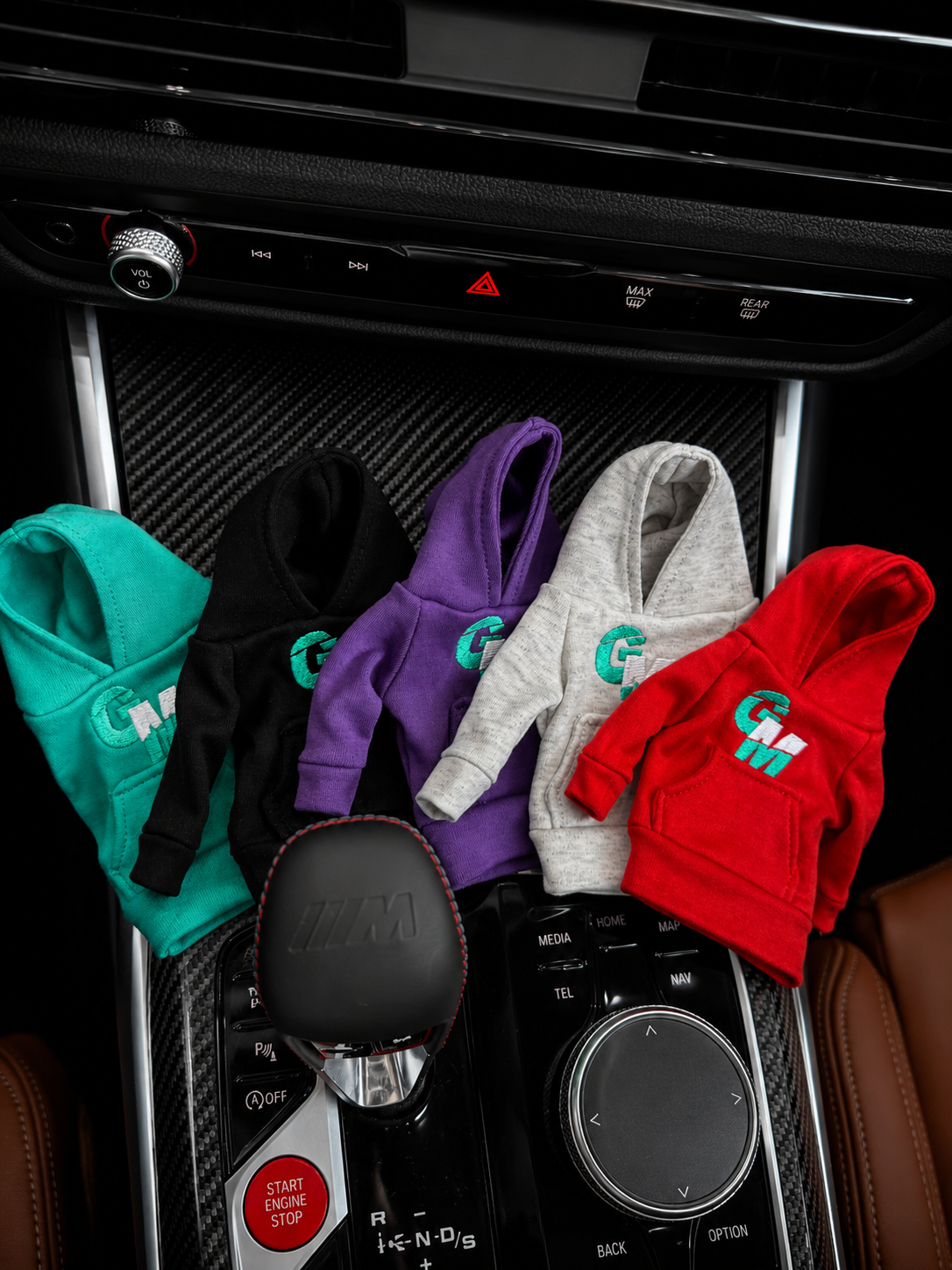 Shift Knob Hoodie - Black