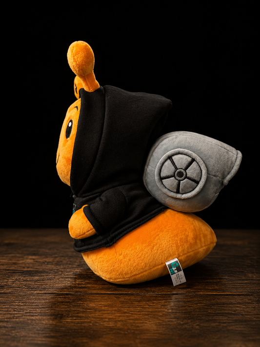 10 inch Lux Plush toy SNAIL RACER