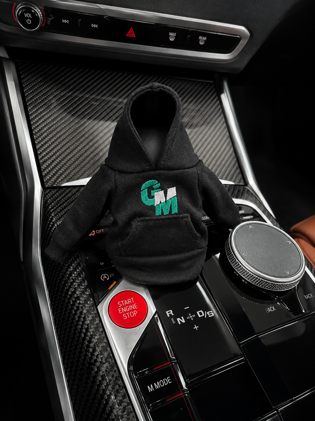 Shift Knob Hoodie - Black