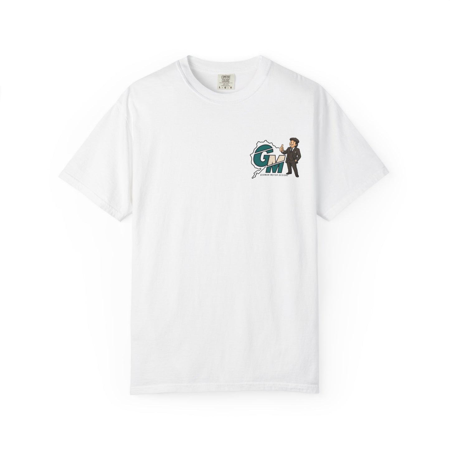 British-Inspired 'Drive Foreign' Graphic T-Shirt