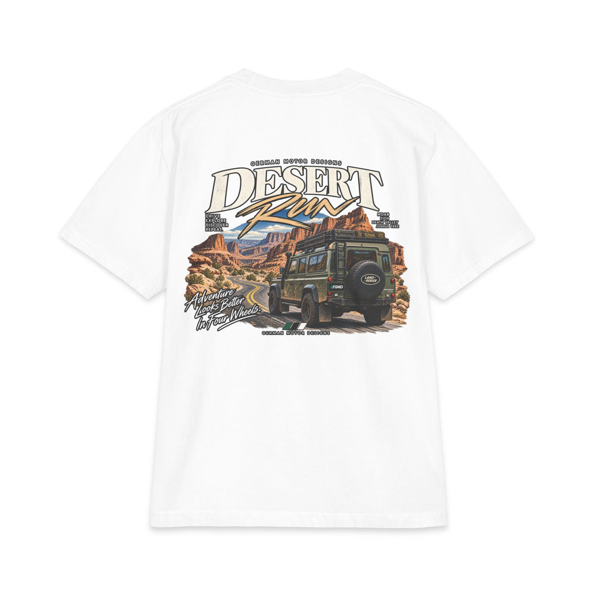 'Desert Run 4x4' Graphic Tee — Retro T-Shirt