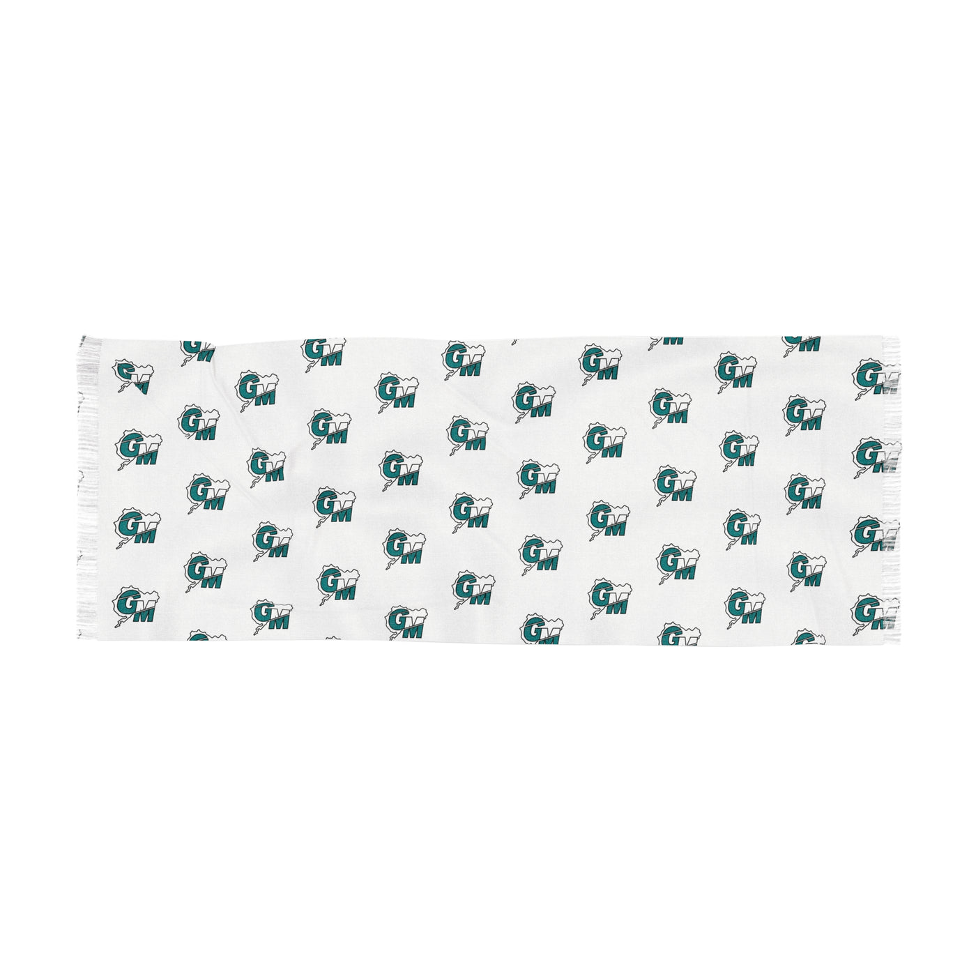 Light Scarf - Repeating German Motor Designs Pattern