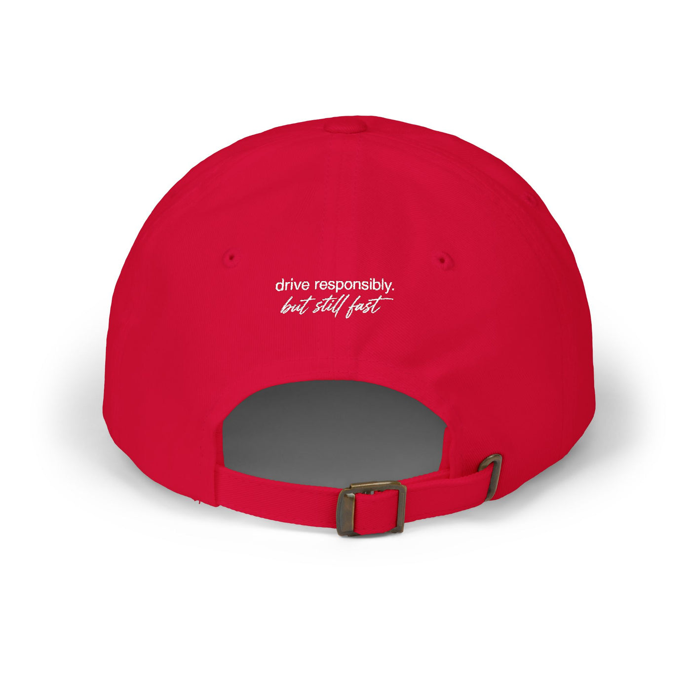 GM Embroidered “Drive Responsibly...But Still Fast”