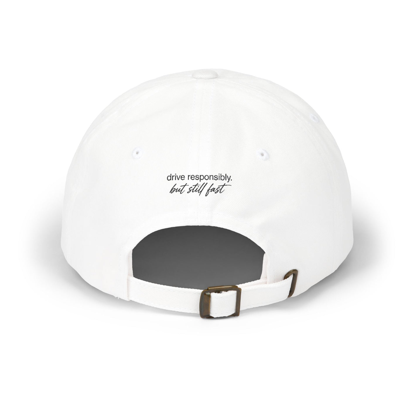German Motor Designs Classic Dad Cap — White