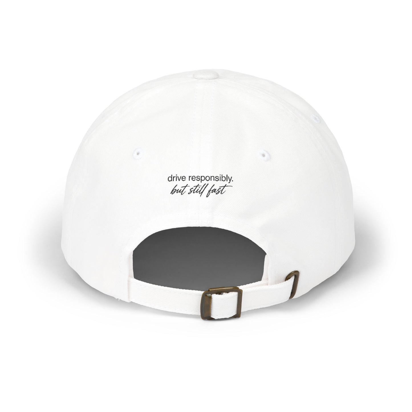 German Motor Designs Classic Dad Cap — White