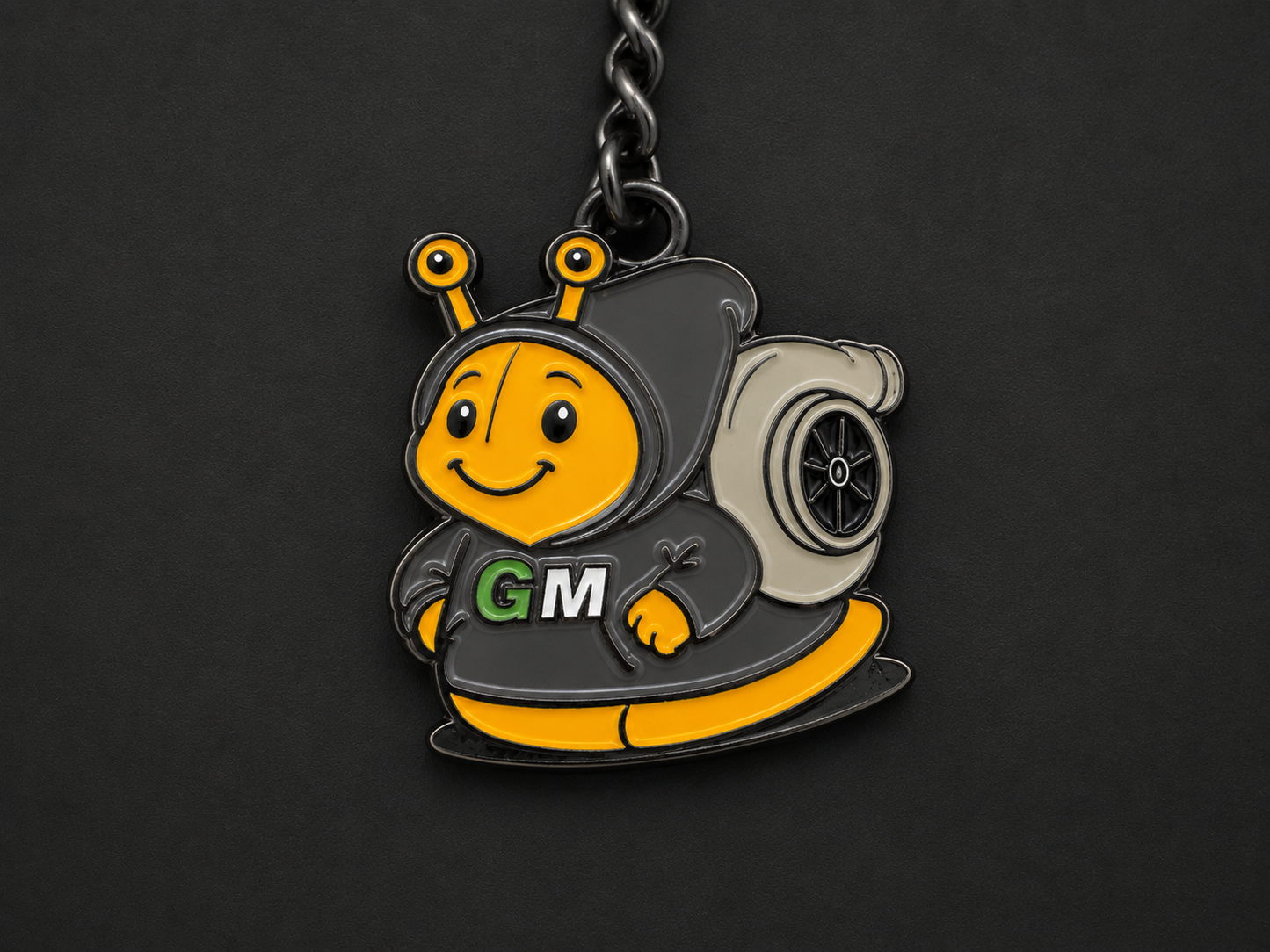 Turbo Snail Keychain