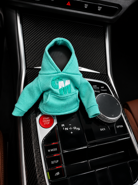 Shift Knob Hoodie - Teal
