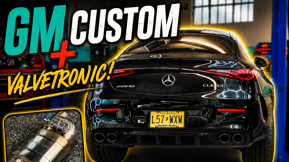 MERCEDES CLE 53 AMG EXHAUST