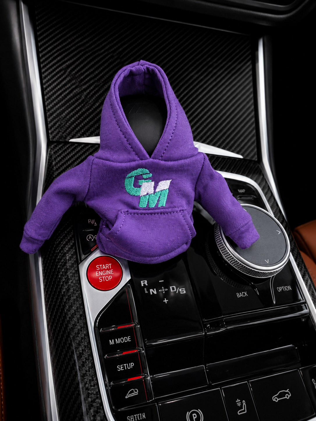 Shift Knob Hoodie - Purple